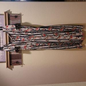 WRAPPER floral print jumper